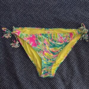 lilly pulitzer women's bikini bottom Lagoon Sarong shady lady size 10